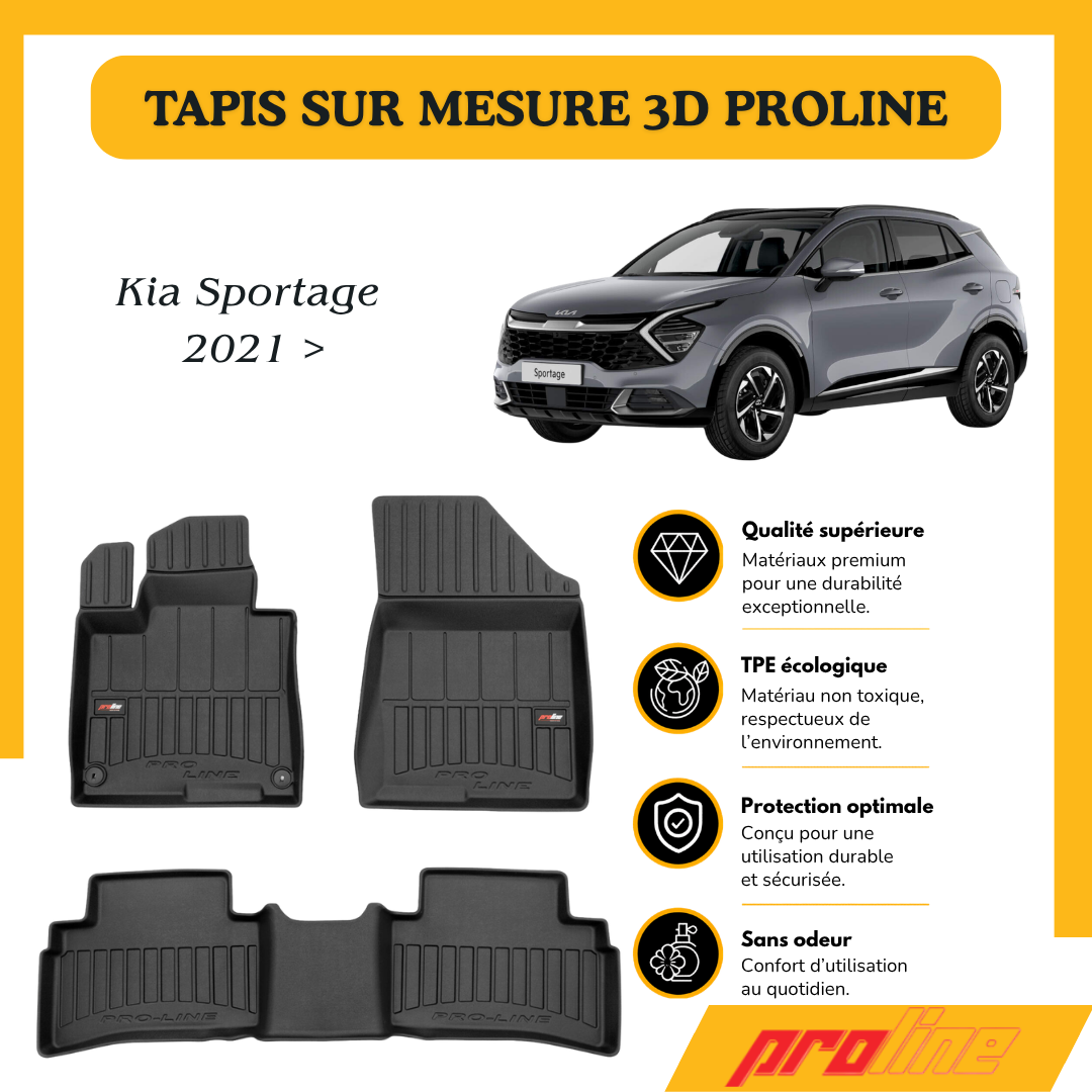 Tapis de sol PROLINE Kia Sportage V 2021 >