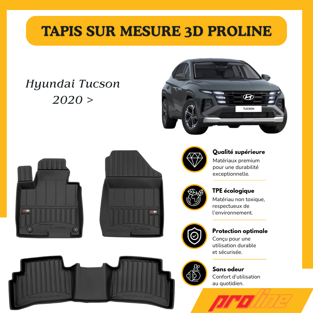 Tapis de sol PROLINE Hyundai Tucson IV 2020 >