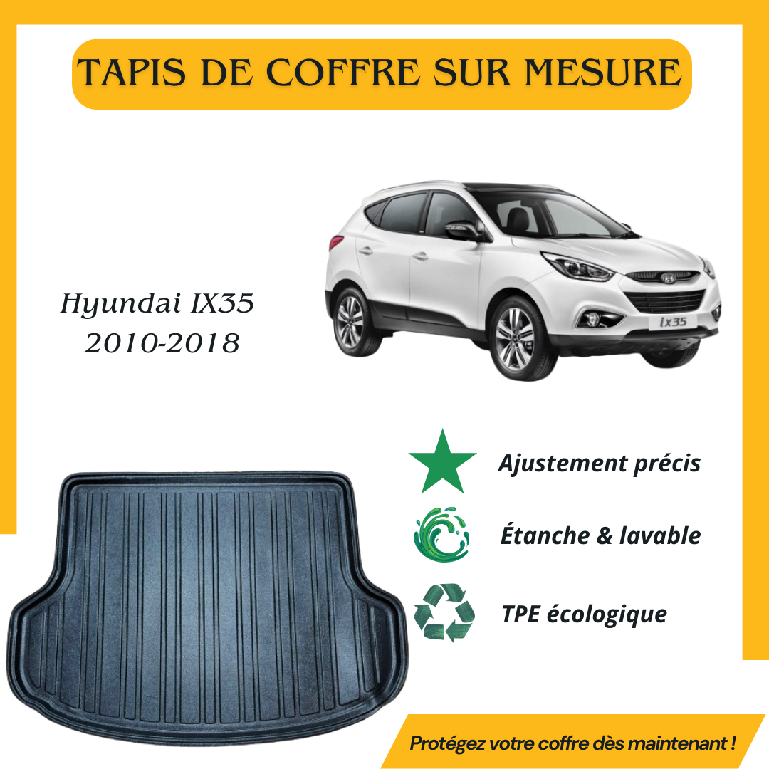 Tapis de coffre 4D Hyundai IX35 2010-2018