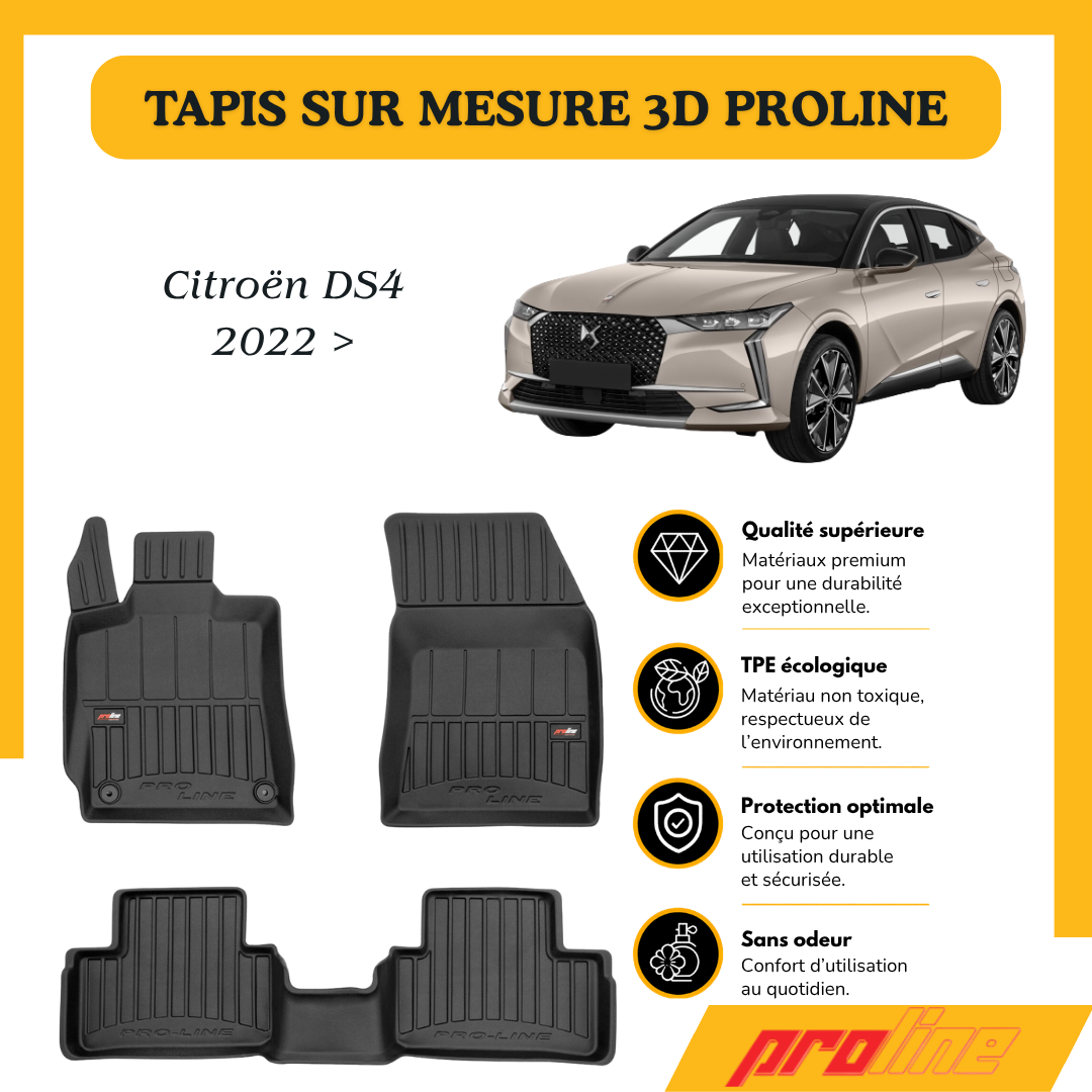 Tapis de sol PROLINE Citroën DS4 2022 >