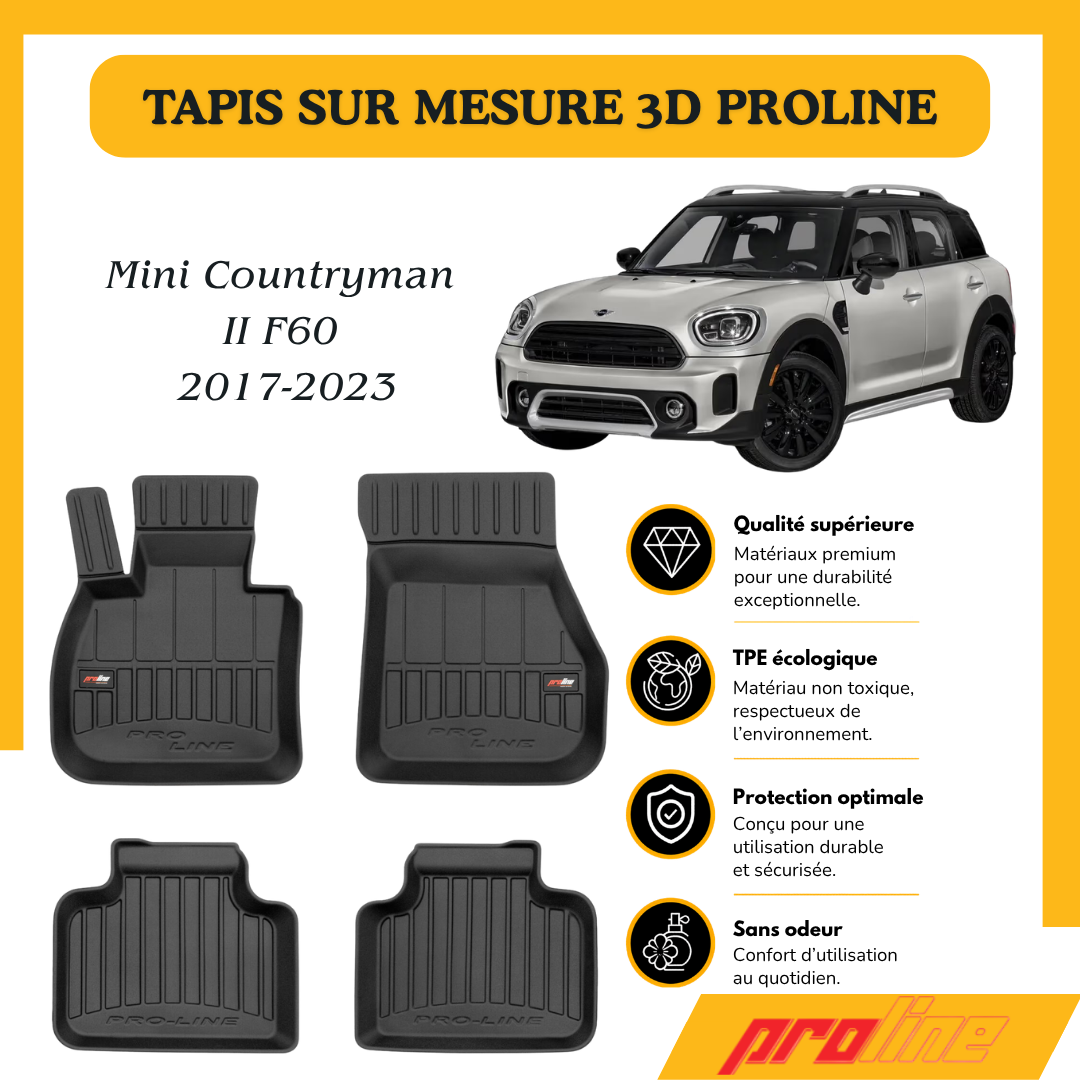 Tapis de sol Proline Mini Countryman II 2017-2023
