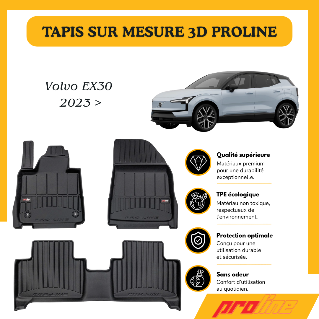 Tapis de sol PROLINE Volvo EX30 2023 >