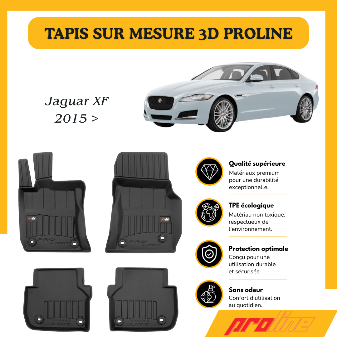 Tapis de sol PROLINE Jaguar XF II 2015 >