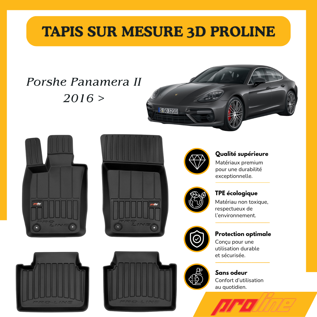 Tapis de sol Proline Porsche Panamera II (971) 2016 >