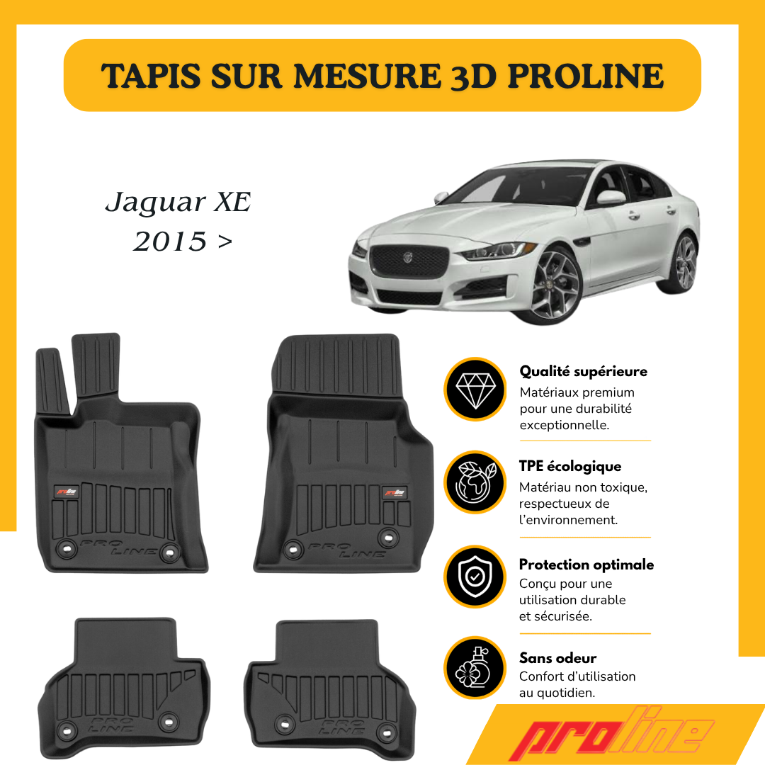 Tapis de sol PROLINE Jaguar XE 2015 >