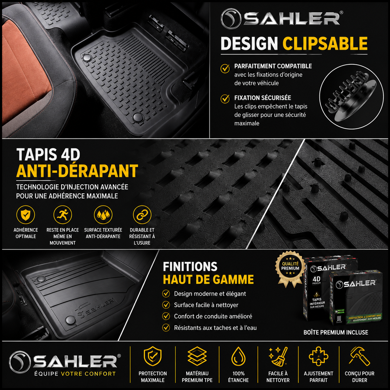Tapis Sur Mesure 4D Renault Kardian 2023 >
