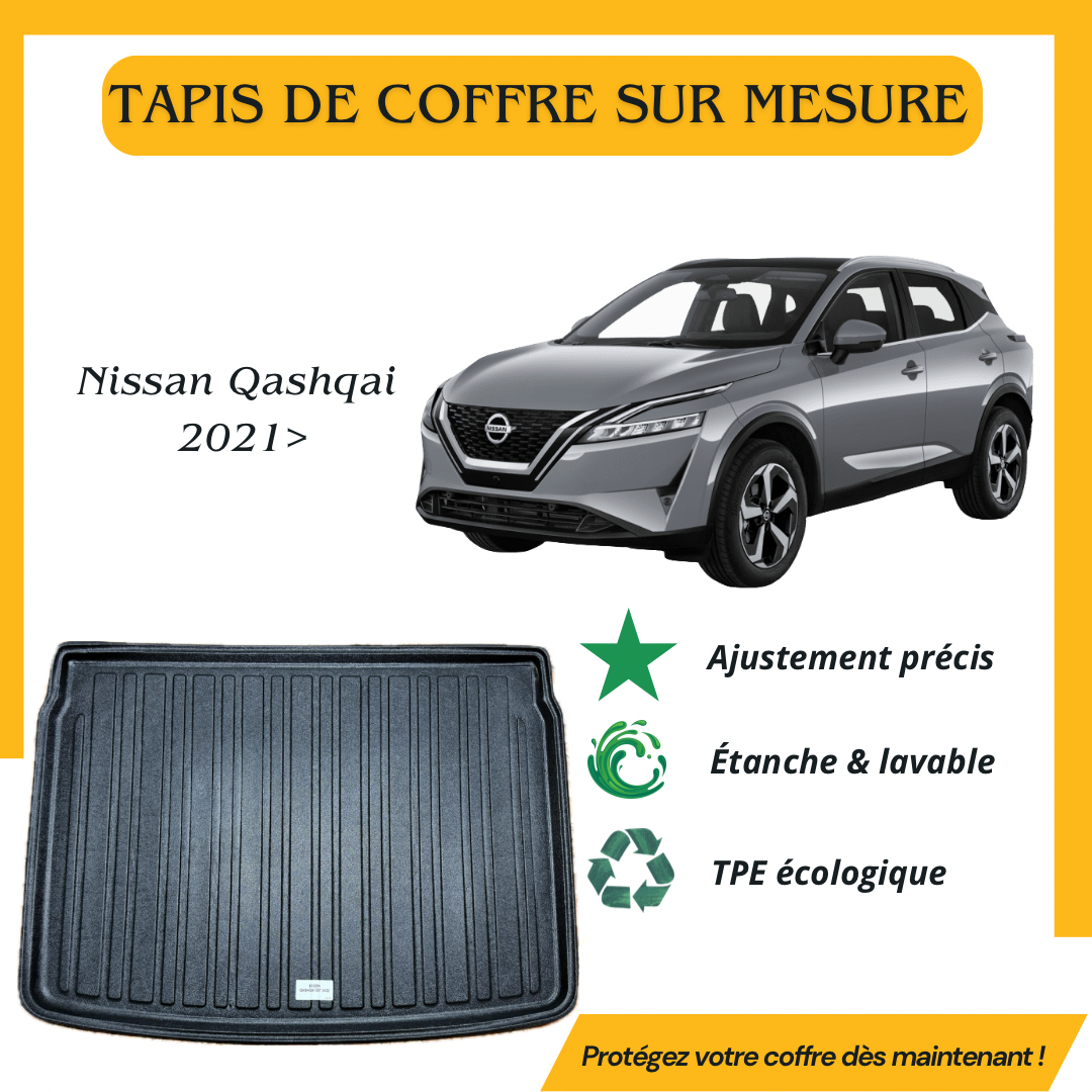 Tapis de coffre 4D Nissan Qashqai 2021 >