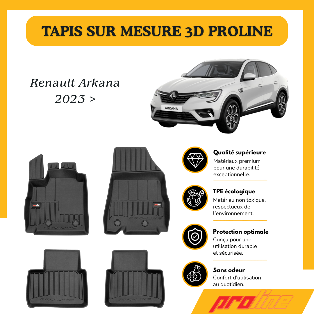 Tapis de sol Proline Renault Arkana 2023 >