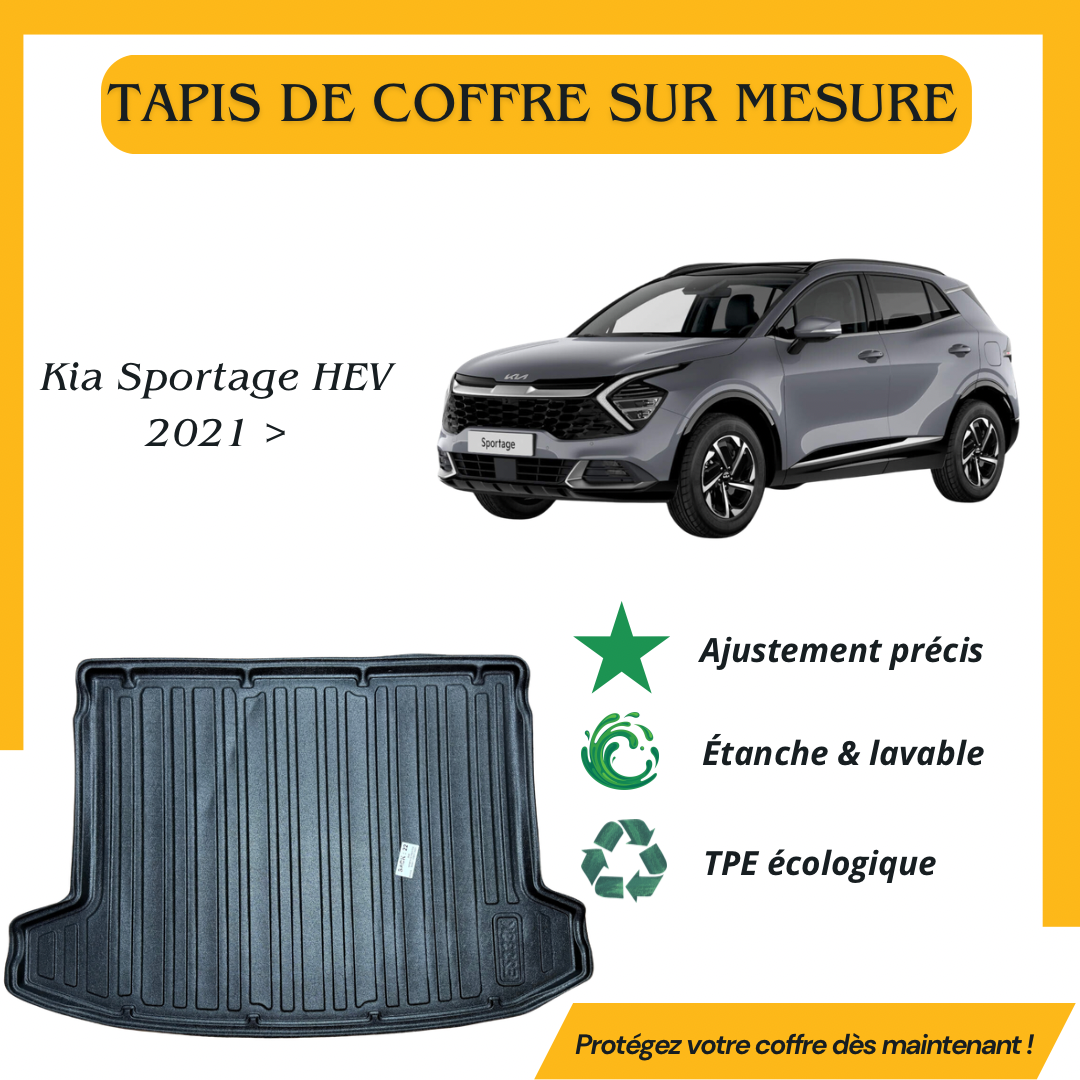 Tapis de coffre 4D Kia Sportage Smart Hybrid 2021 >