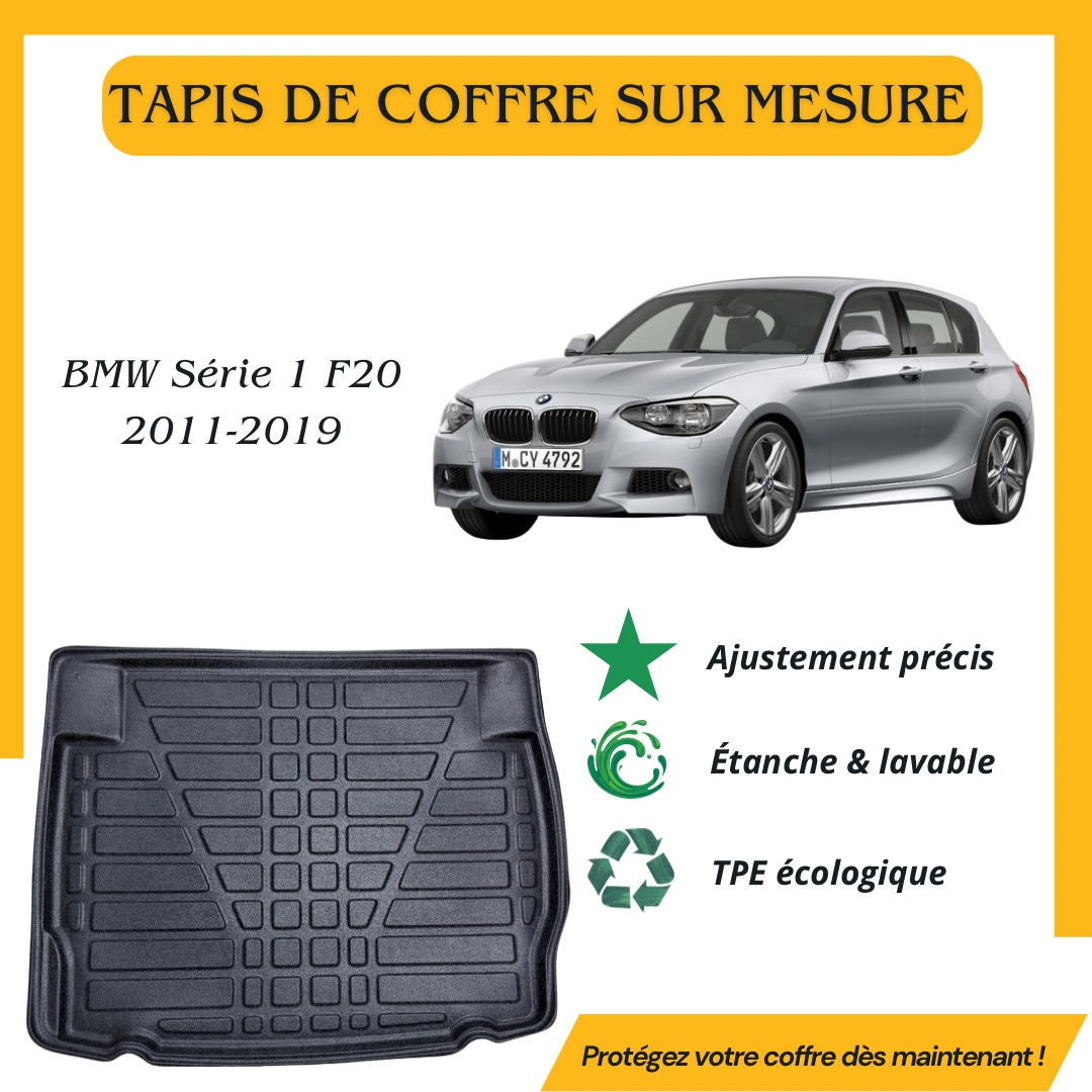 Tapis de coffre 4D BMW série 1 F20 2011-2019