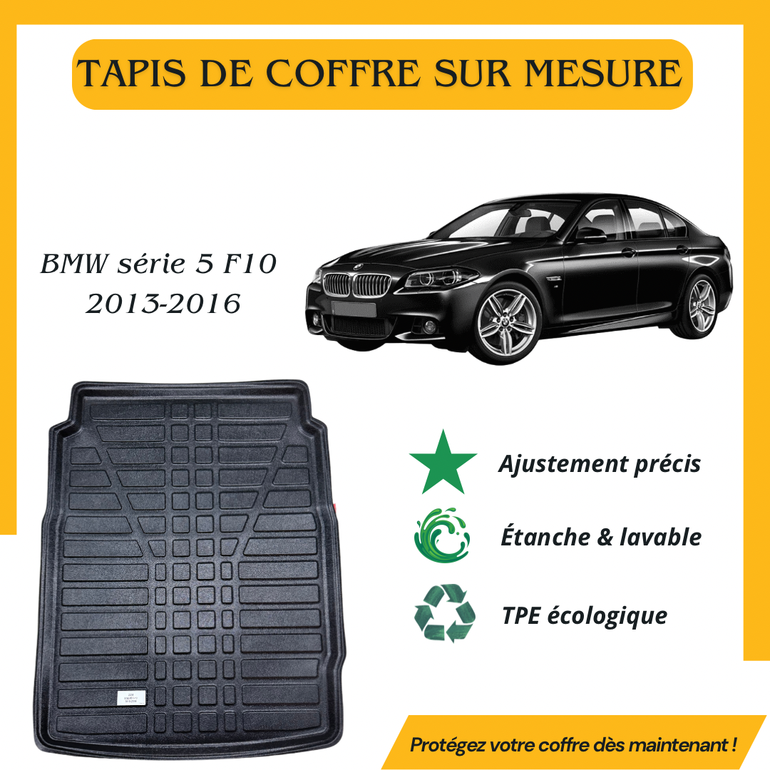 Tapis de coffre 4D Bmw serie 5 F10 2013-2016