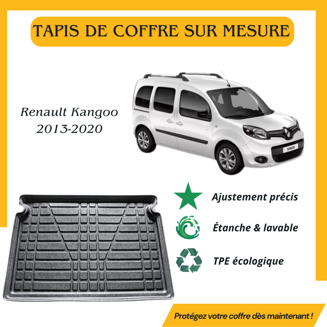 Tapis de coffre 4D Renault Kangoo 2013-2020