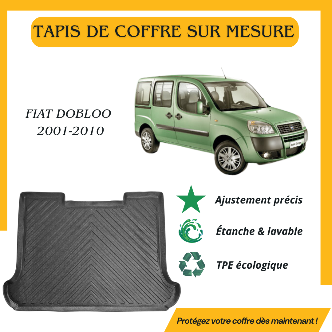 Tapis de coffre 4D FIAT DOBLOO 2001-2010