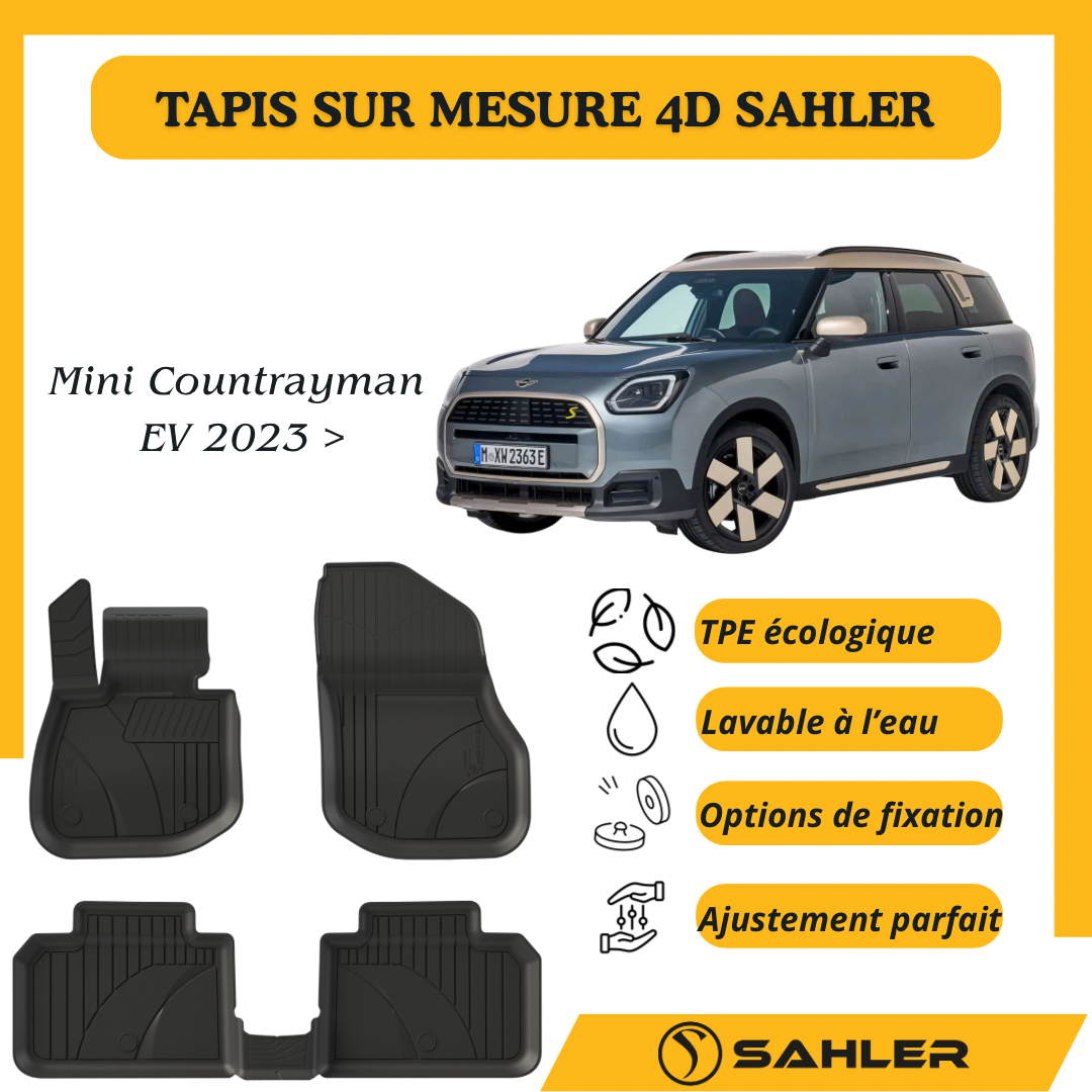 Tapis Sur Mesure 4D Mini Countrayman 2023 >