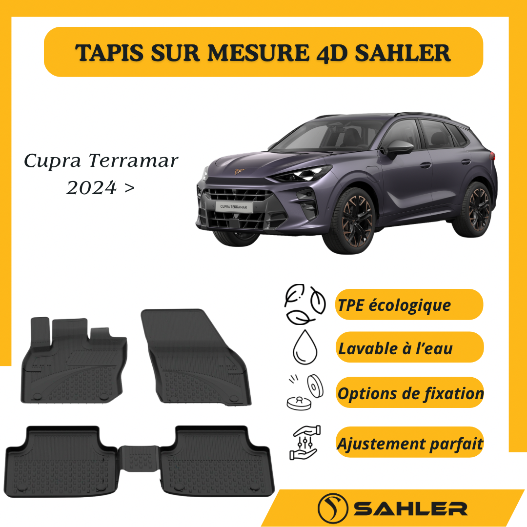 Tapis Sur Mesure 4D Cupra Terramar 2024 >