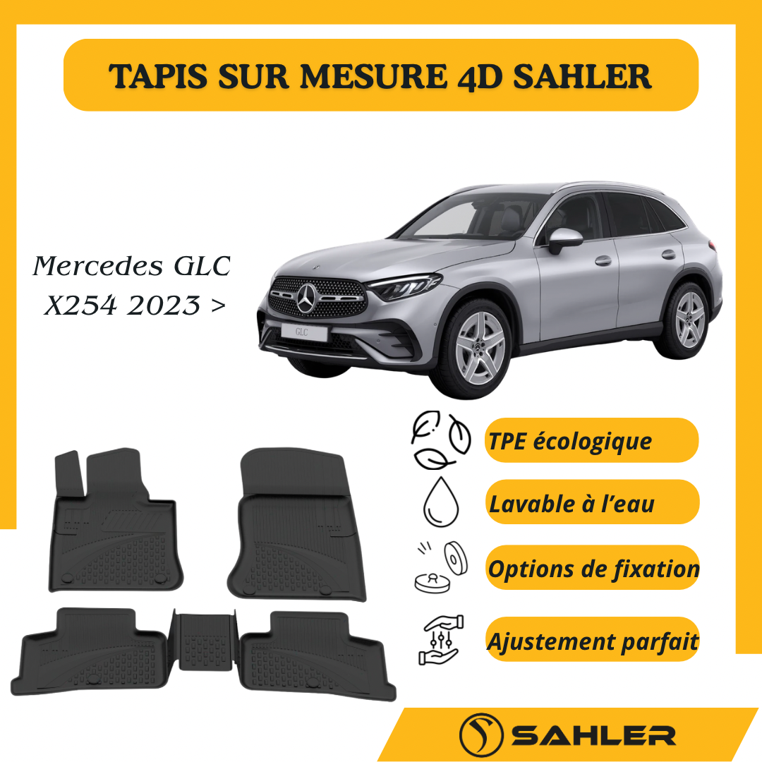 Tapis Sur Mesure 4D Mercedes GLC X254 2023 >