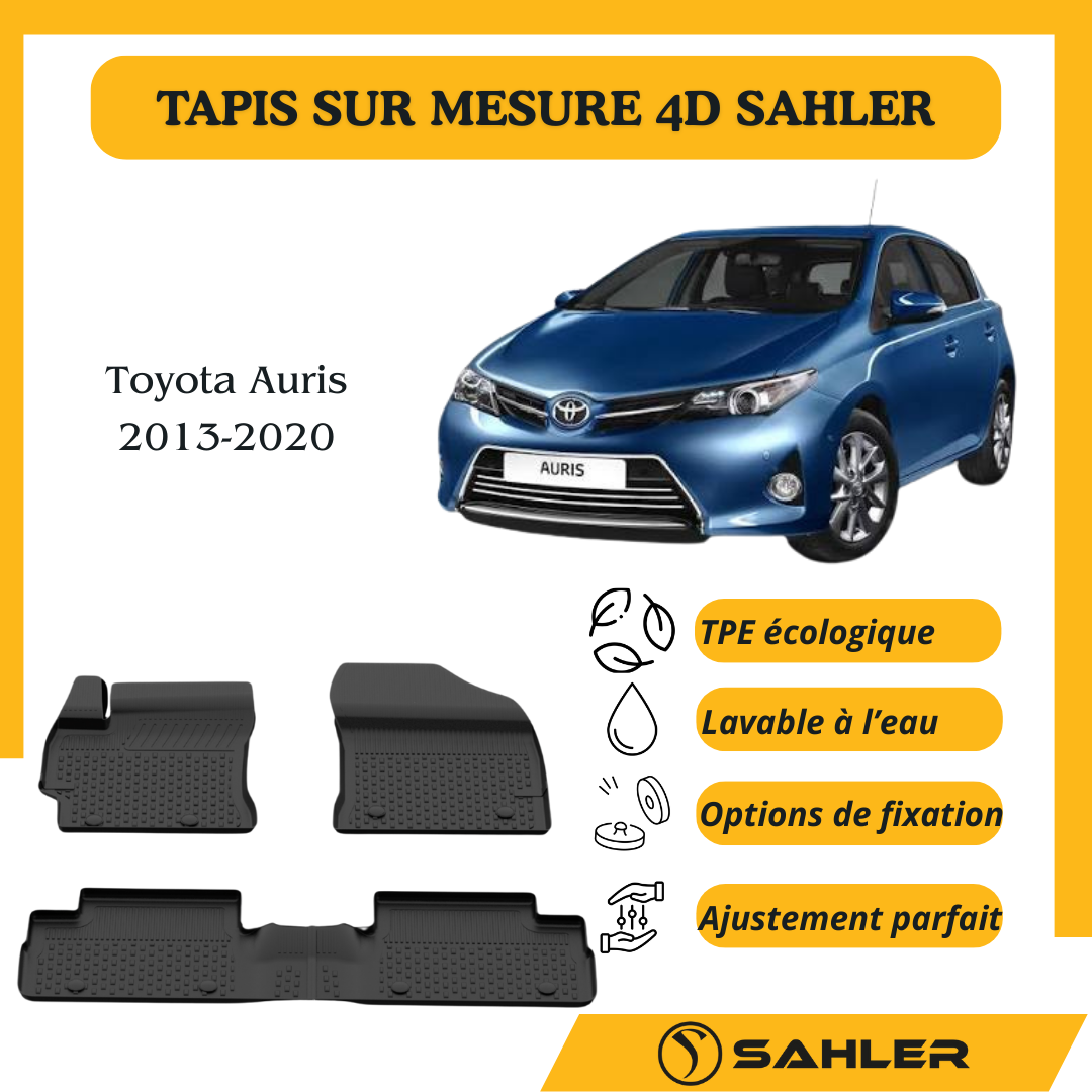 TAPIS Sur Mesure 4D Toyota Auris 2013-2020