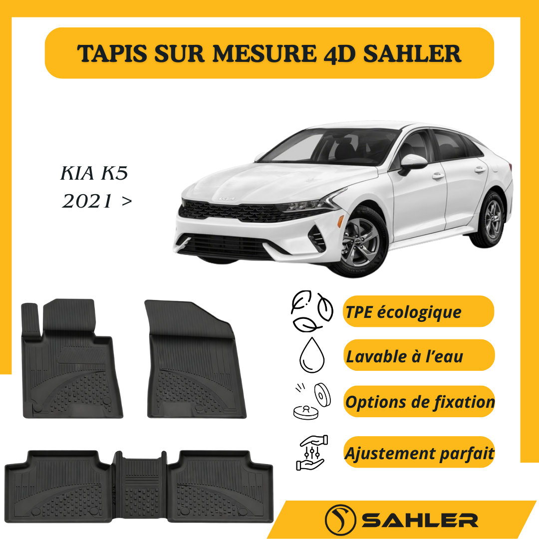 Tapis Sur Mesure 4D KIA K5 2021 >