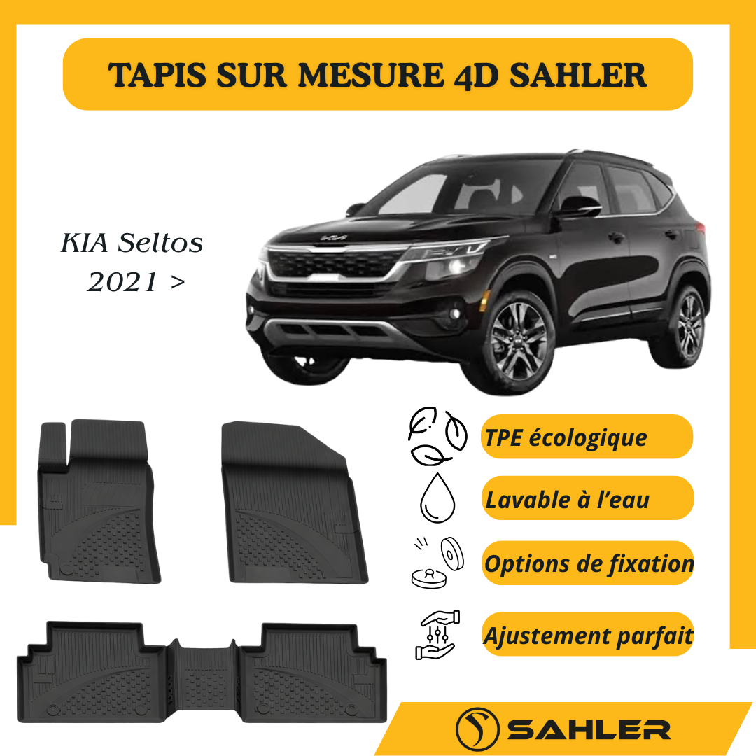 Tapis Sur Mesure 4D KIA Seltos 2021+