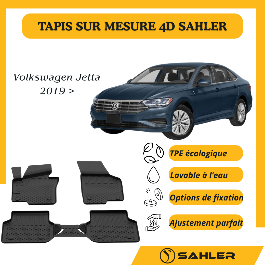 Tapis Sur Mesure 4D Volkswagen Jetta 2019 >