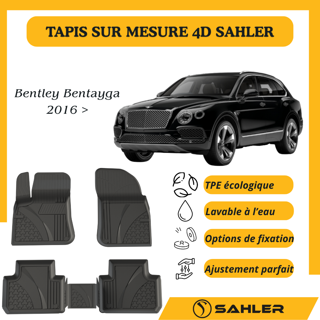 Tapis Sur Mesure 4D Bentley Bentayga 2016 >