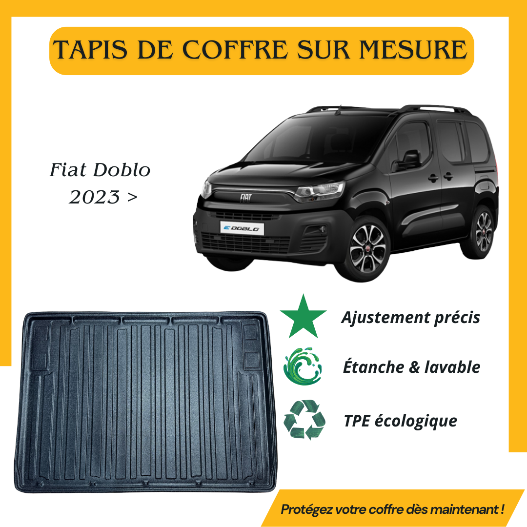 Tapis de coffre 4D Fiat Doblo 2023 >