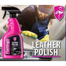 Flamingo Leather Polish 500ML – Nettoyant et Protecteur pour Cuir