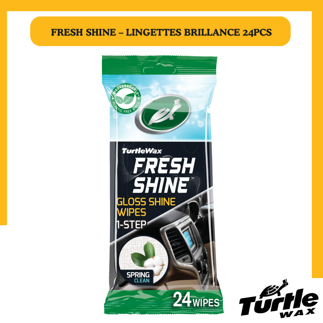 Lingettes Fresh Shine Spring Fresh Gloss
