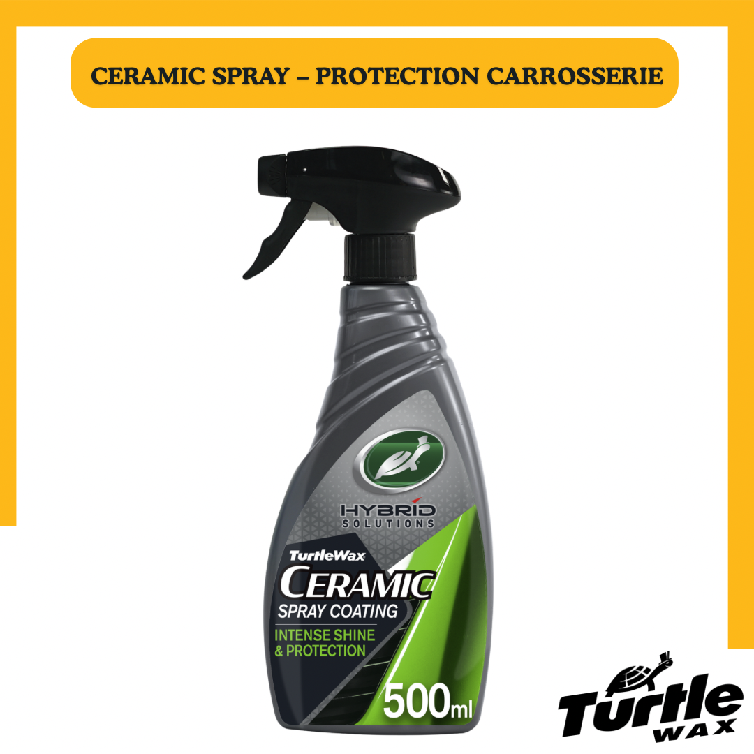 Turtle Wax Hybrid Solutions Ceramic Spray – Protection & Brillance Carrosserie 500ML