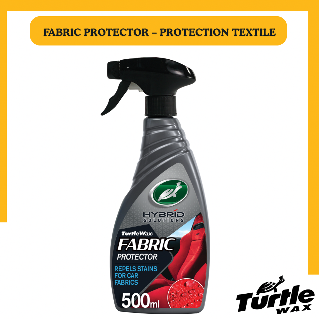 Turtle Wax Hybrid Solutions Fabric Protector – Protection Textile & Anti-Taches 500ML