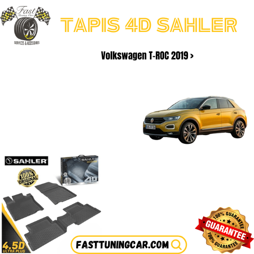 TAPIS Sur Mesure 4D Volkswagen T-roc 2019+