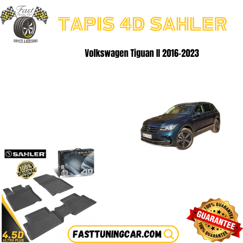 Tapis Sur Mesure 4D Volkswagen Tiguan 2016-2023