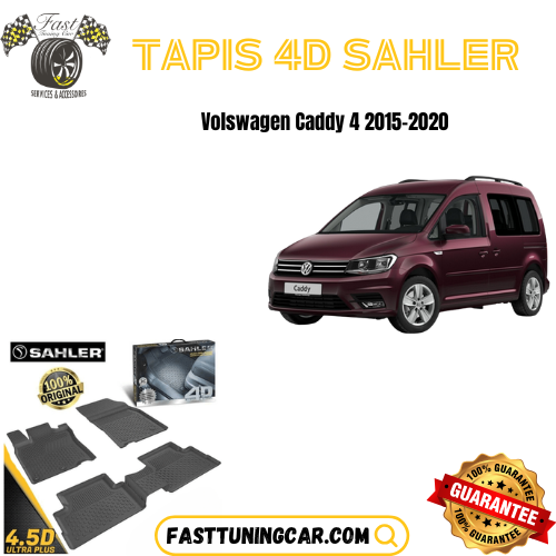 Tapis Sur Mesure 4D Volkswagen Caddy 2015-2020