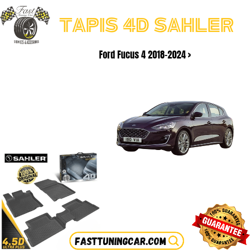 Tapis sur mesure 4D Ford Focus 4 2018 -2024 >