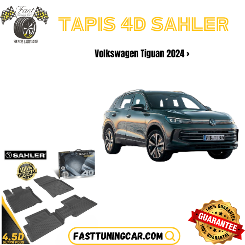 Tapis Sur Mesure 4D volkswagen Tiguan 2024+