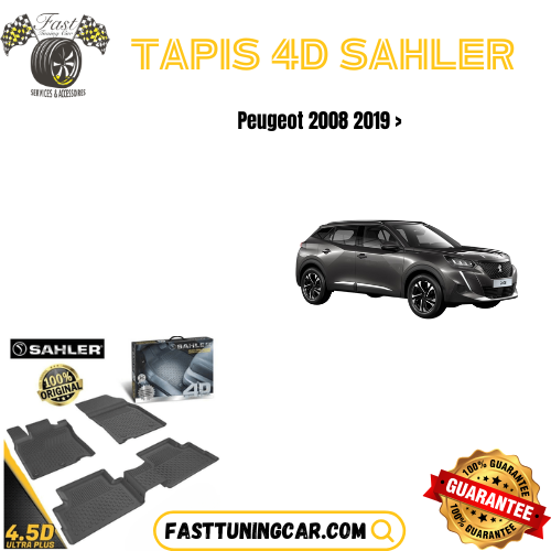 Tapis Sur Mesure 4D Peugeot 2008 2019+