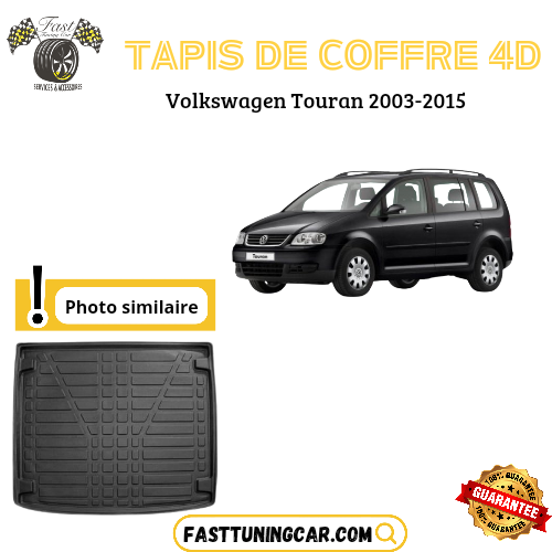 Tapis de coffre 4D VOLKSWAGEN TOURAN 2003/2015