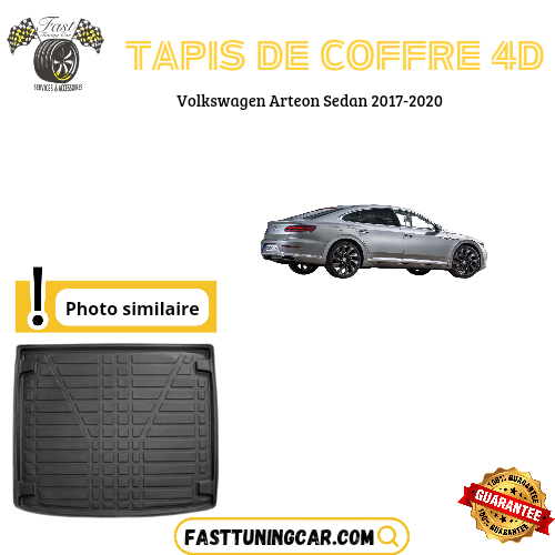 Tapis de coffre 4D Volkswagen Arteon Sedan 2017-2020