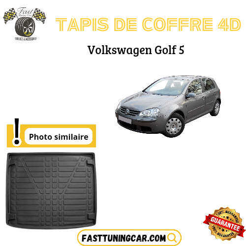 Tapis de coffre 4D VOLKSWAGEN GOLF 5