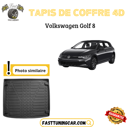 Tapis de coffre 4D Volkswagen Golf 8