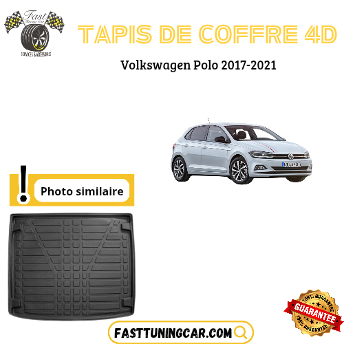 Tapis de coffre 4D Volkswagen Polo 2017-2021