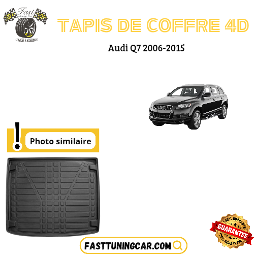 Tapis de coffre 4D Audi Q7 2006-2015