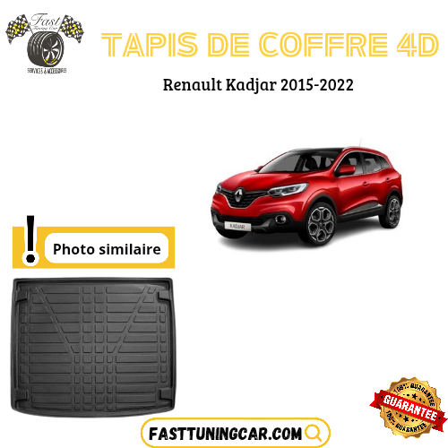 Tapis de coffre 4D RENAULT KADJAR 2015-2022