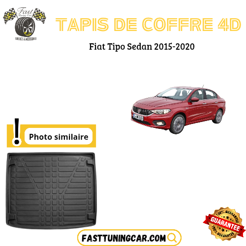 Tapis de coffre 4D Fiat tipo sedan 2015-2020