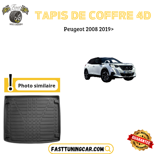 Tapis de coffre 4D PEUGEOT 2008 2019>