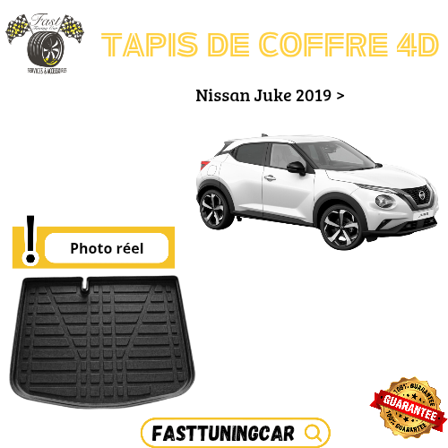 Tapis de coffre 4D Nissan Juke 2019 >