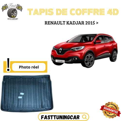 Tapis de coffre 4D RENAULT KADJAR 2015 >