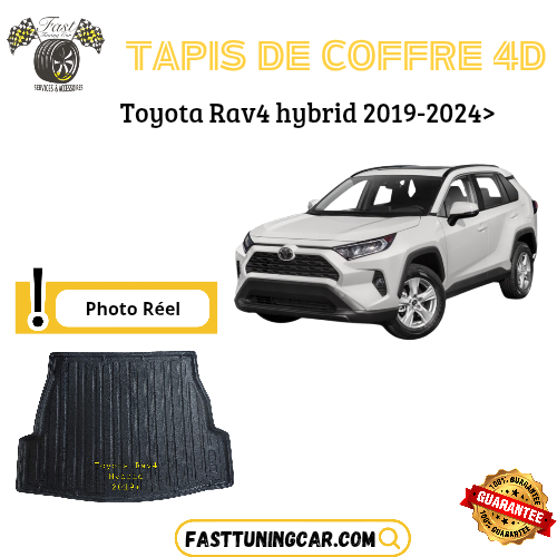 Tapis de coffre 4D Toyota RAV4 Hybrid 2019-2024>