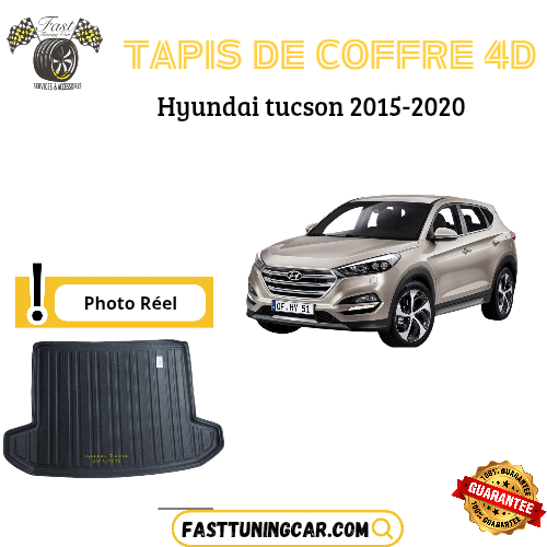 Tapis de coffre 4D Hyundai Tucson 2015-2020