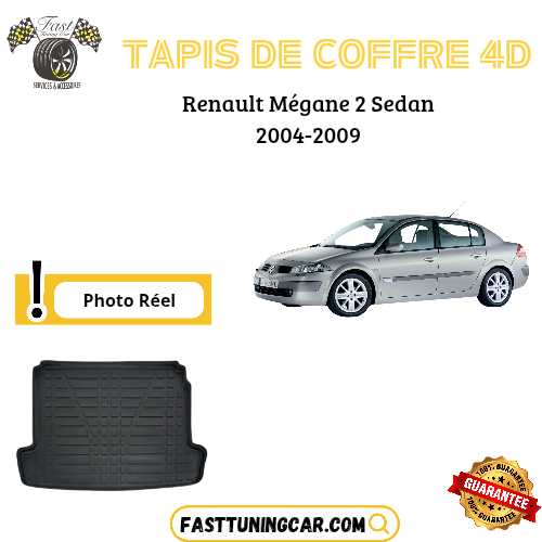 Tapis de coffre 4D Renault Mégane 2 SEDAN 2004-2009